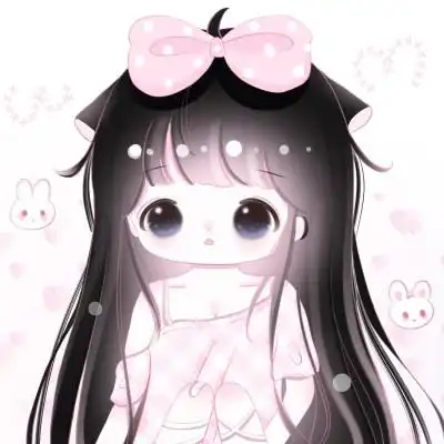 可爱女生头像卡通呆萌q版