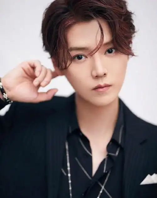 > 鹿晗俊朗帅气西装西装写真图片(7/7)