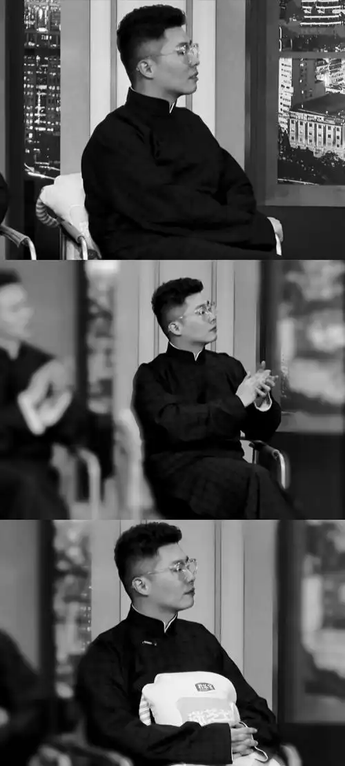 有没有德云社成员很霸气的黑白图片?