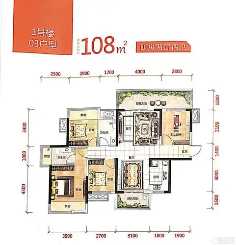 具体售价详情请咨询置业顾问,以售楼部为准盛邦香颂户型图阅读全文 >>