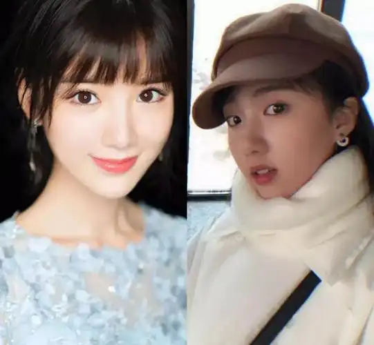 所长觉着是挑角度的,苏晓彤侧脸的角度比较像毛晓彤,但是正脸就明显