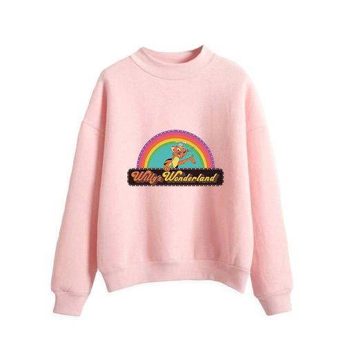 2021跨境美剧willys wonderland威利的游乐园2d印花男女高领卫衣【15