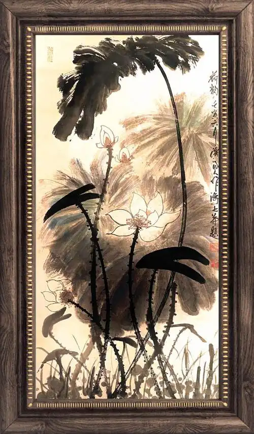 当代著名画家朱祖国作品赏析:笔墨高妙 融古出新|国画|水墨|指墨画|艺