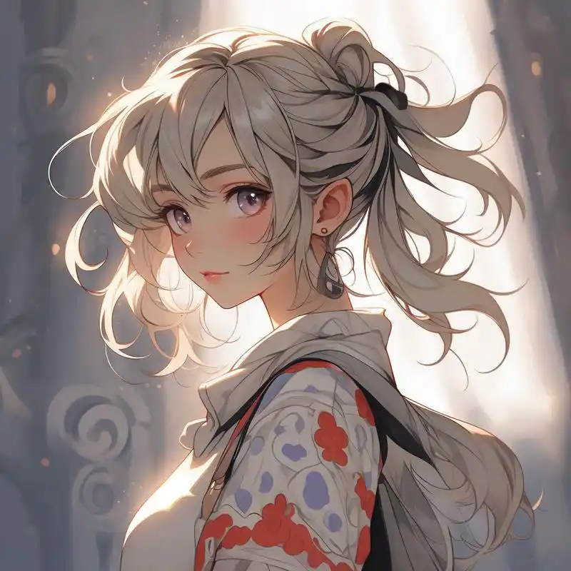 超可爱的微信卡通女生头像94