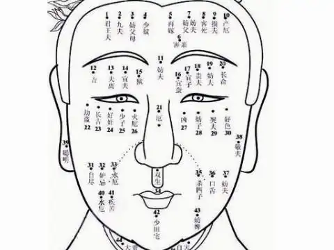 脸部痣相男 男人脸部痣相图解