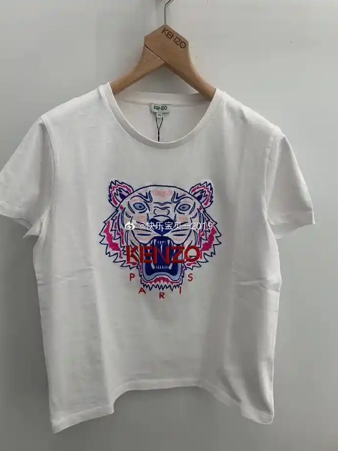 kenzo专柜款.夏天新配色 女士虎头短袖t恤1360人民币.付款找码.