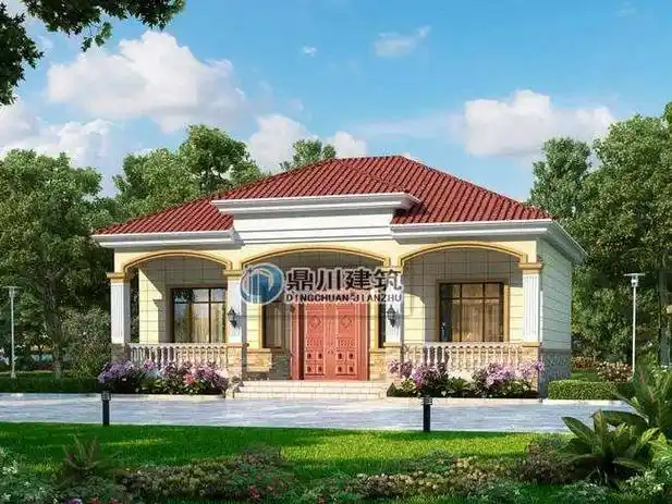 6款一层实用自建别墅,农村建平层,好看又省钱,安逸舒适