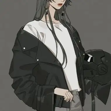 酷拽动漫女生头像图片