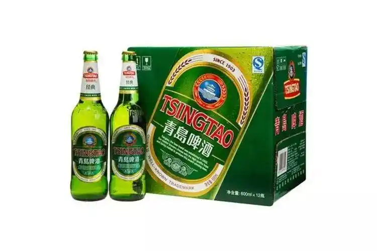 600ml*12青岛啤酒42.00元/箱进口食品1l上质全脂牛奶9.