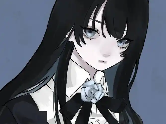 插画壁纸头像暗黑系精致洛丽塔漫画美少女姐妹闺蜜女生最爱