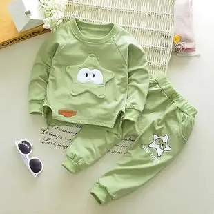 儿童装男宝宝春秋外套0-1234岁幼儿小孩子长袖两件套装外出卫衣潮