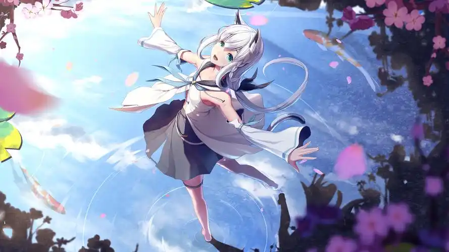 白上吹雪(动漫静态壁纸) - 静态壁纸下载 - 元气壁纸