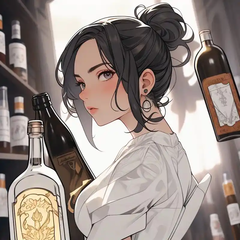 哇喔!看看这些霸气侧漏的女生喝酒头像,是不是超级酷呢?