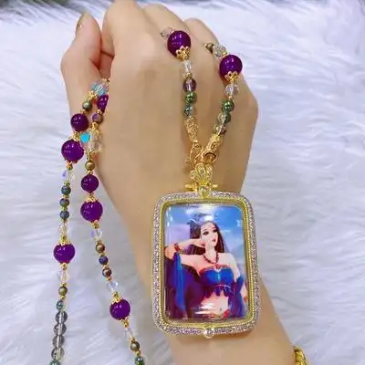 泰国佛牌真品  阿赞公 兰陵公主九尾狐仙  原庙恭请 精泰默