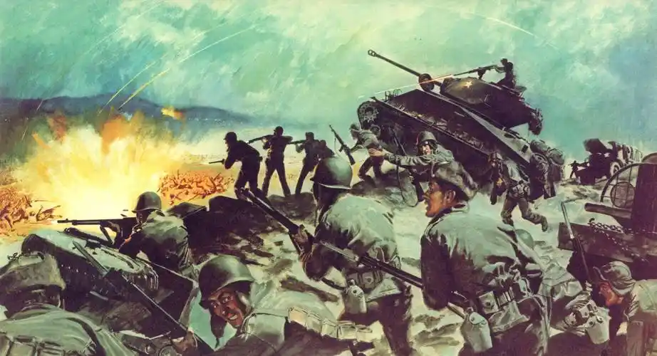 志愿军_弗利特_坑道战