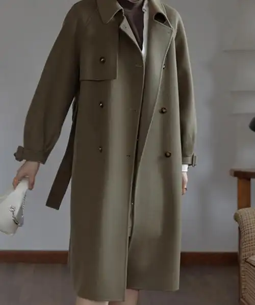 留下哪件纯绵羊毛大衣