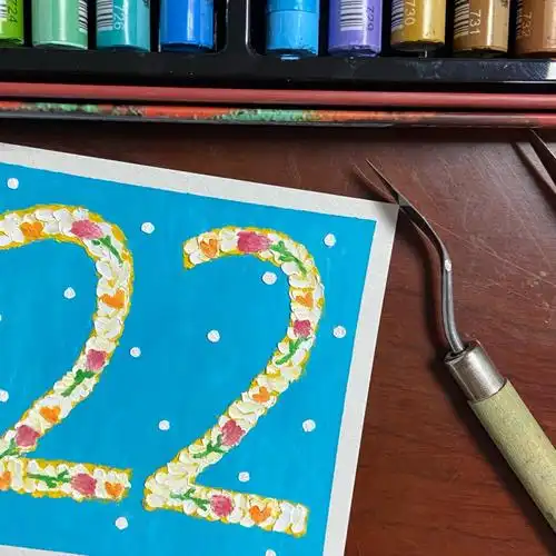 生日数字22第七幅画一个夏天