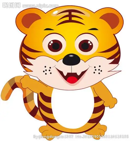 卡通小老虎图片