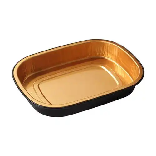 professional airline aluminum foil food box disposable airline