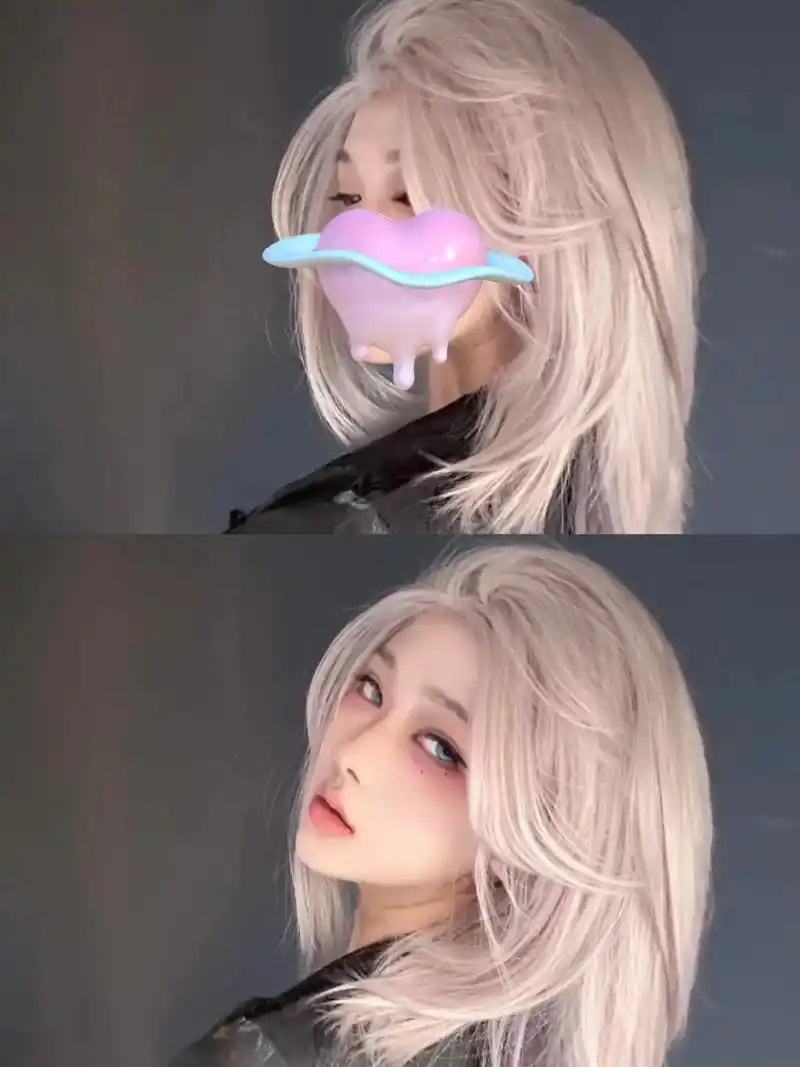 一定要染的显白发色   玫瑰粉金.#成都做头发找庆云   成 - 抖音