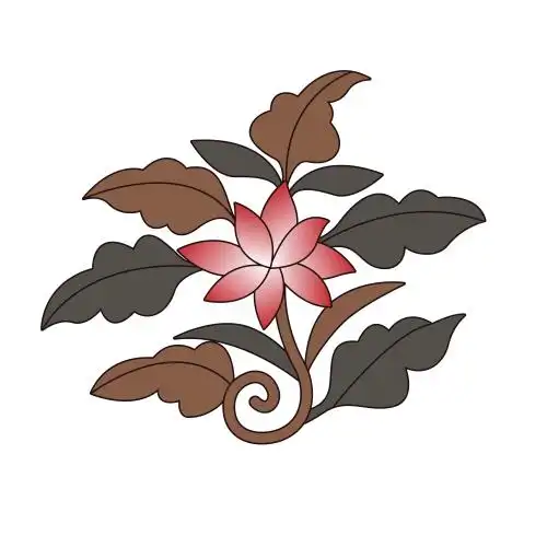 站酷纹样-中国传统花草图样