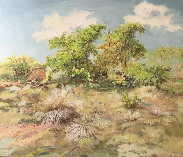 《春光》,文挥坤, 2018年布面油画 | 衍艺圈 - topart.