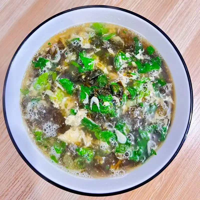 紫菜虾皮蛋花汤～#图文扶持计划入口 #简简单单又一餐 #爱生 - 抖音