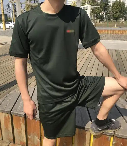 服作训服套装夏季短袖短裤运动军训服速干透气军t恤陆军训练服特战服