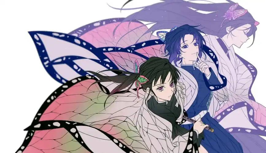 pixiv id=76969266 作者ブラキ #鬼灭之刃# 栗花落香奈乎 蝴蝶忍