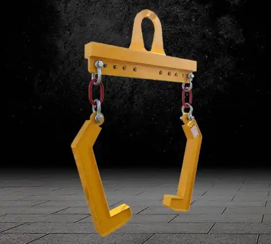 兴胜七字型卷板吊钩 卧卷门型吊具 双钩钢卷吊装工具 合金钢制造 钢卷