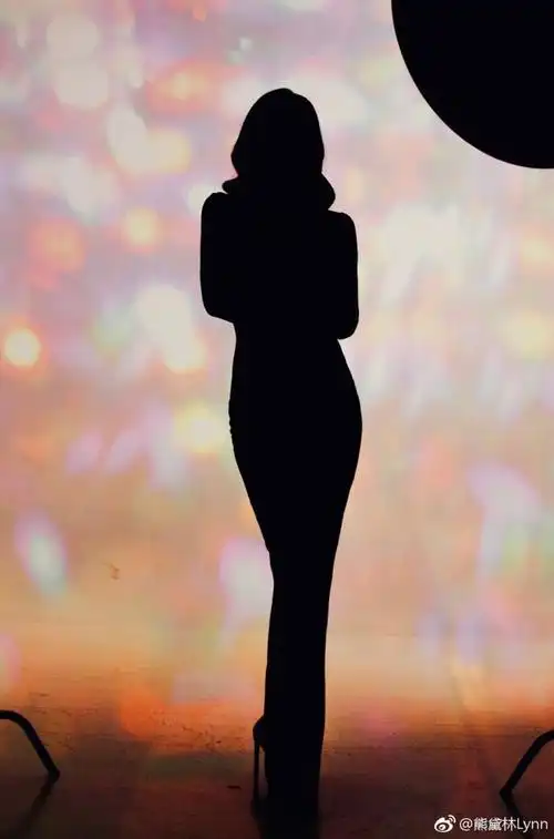许久不见熊黛林微博晒了一张剪影照网友大赞好身材