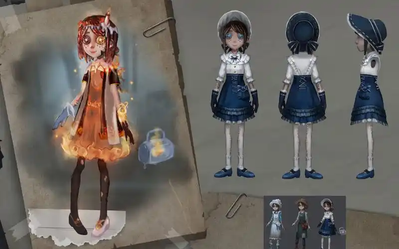 【第五人格】为园丁设计的皮肤 "永不熄灭的炽热"