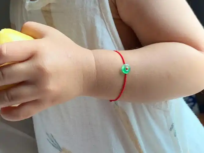 宝宝平安扣手绳