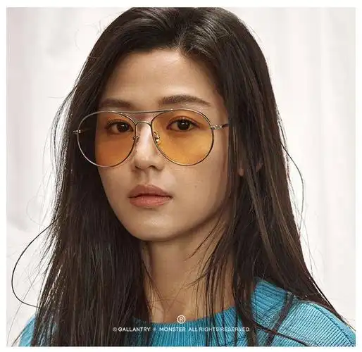 2017新款个性偏光太阳镜明星同款gm墨镜女潮圆脸男近视眼镜