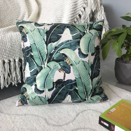 时尚芭蕉叶田园ins卡通可爱礼品床头办公室沙发家居抱枕靠垫靠枕