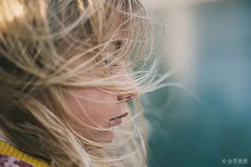 女孩_风吹_头发_图片大全—全景创意图库(quanjing.