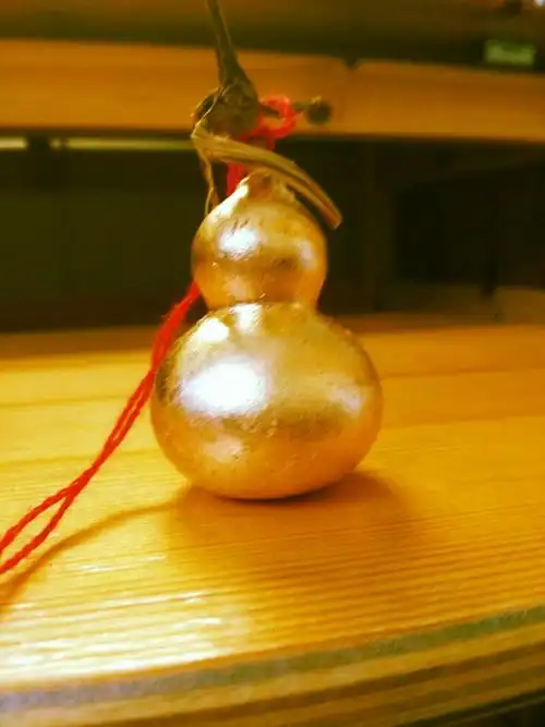 这是我做的金葫芦.