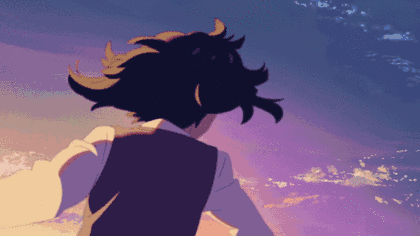 动漫gif二次元gif小女孩gif回头gif