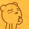 思考中 - 呆呆小熊表情_动图_小熊表情