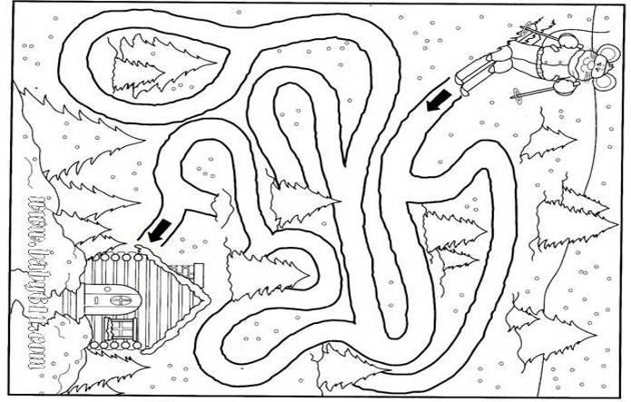 迷宫图2-6岁microsoft word 文档