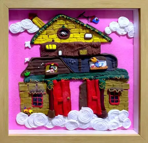 粘土画 —房子 - 原创作品 - 站酷(zcool)