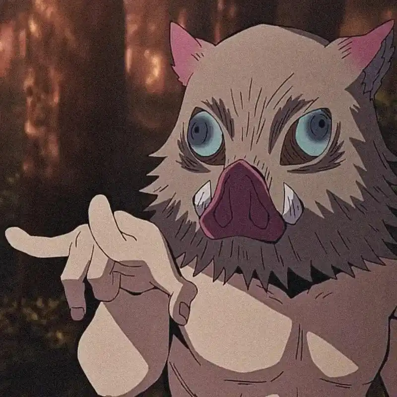 鬼灭之刃 #伊之助 #我妻善逸 #炭治郎 #头像 - 抖音