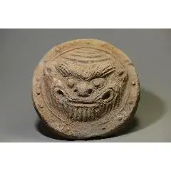 瓦当明代狮子灰陶遗址发掘博物馆科研教学专用