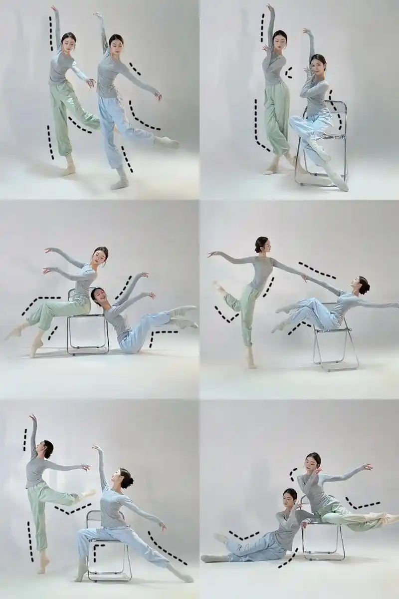 双人舞蹈拍照姿势.情人节不需要对象,有姐妹就够了～#舞蹈拍照 - 抖音