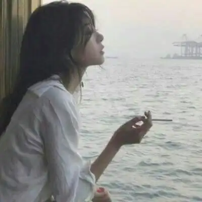 抽烟女头.02_qq女生头像_我要个性网