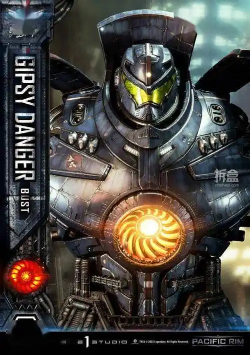 prime 1 studio新品 环太平洋 危险流浪者 胸像_机甲_细节_动力