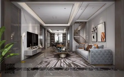 轻奢风家装效果图_效果图区_室内设计联盟 - powered by discuz!