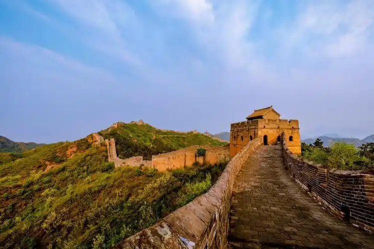 雄伟壮观的金山岭长城