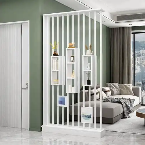 客厅隔断入户屏风置物架家用双面间隔柜遮挡现代简约进门玄关柜