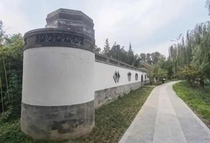 北京大兴区团河行宫遗址公园.